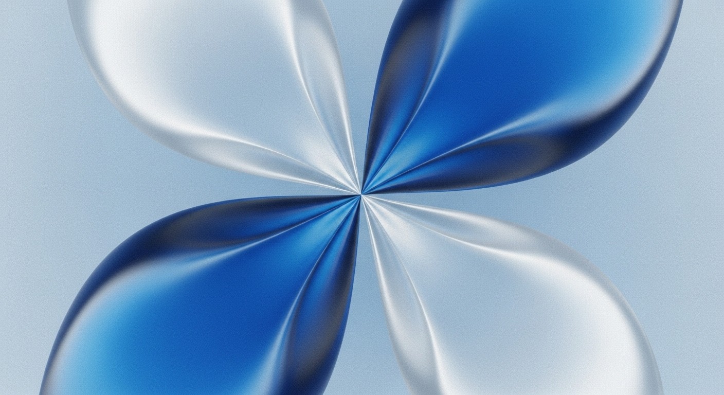 Data points on top of landscape